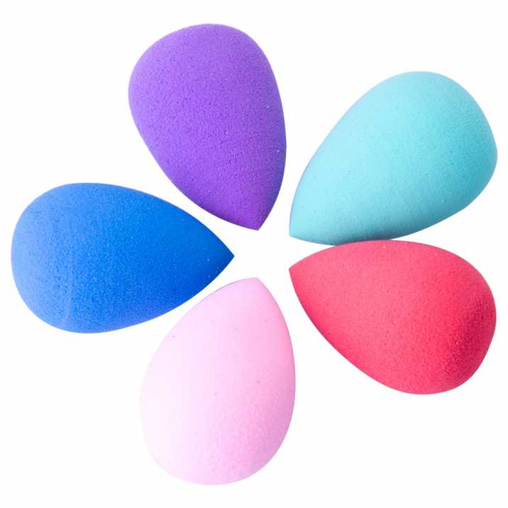 Latex sponges for concealer or shadows 5 pieces