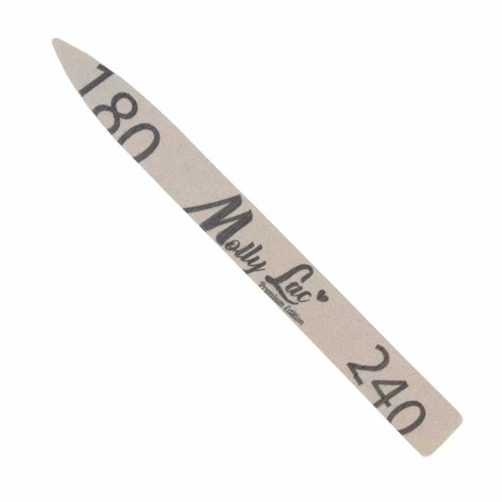 Pilnik do paznokci bezpieczny pakiet kredka ołówek MollyLac 180/240 slim