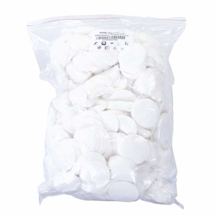 Serviettes hygiéniques en coton en vrac 0,5 kg 1200 pcs