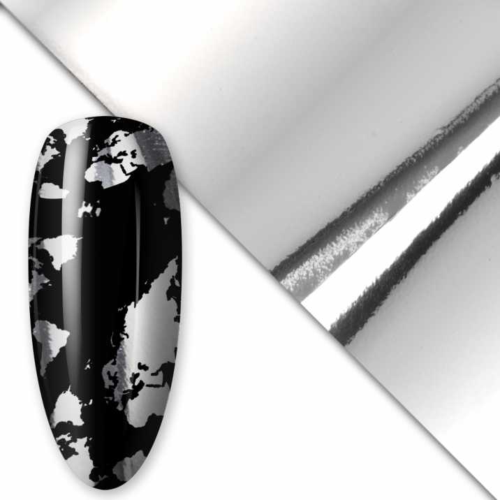 Folia transferowa do paznokci 80 cm Glass nr 6