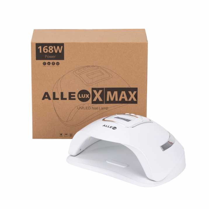 Lampa do paznokci UV/LED 168W do lakierów hybrydowych żelowych AlleLux X MAX Biała