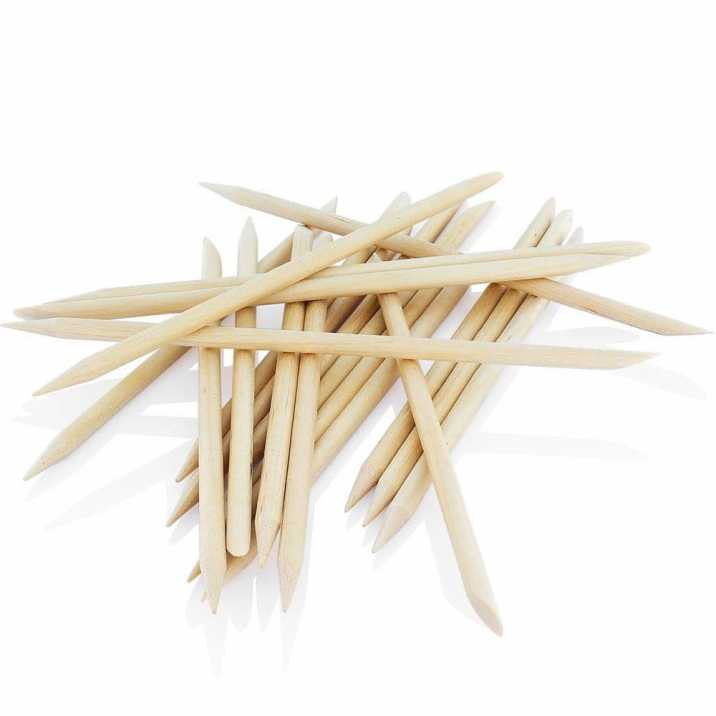 Bâtons d'oranger 100 pcs longueur 9.5 cm