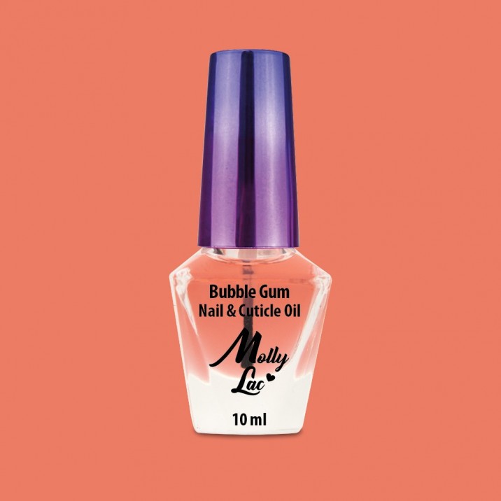 Bubble Gum Cuticles and Nail Oil Molly Lac 10 ml
