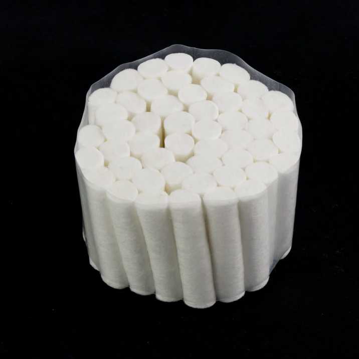 MollyLac rouleaux de pédicure en coton 38 mm/8 mm 50 pcs