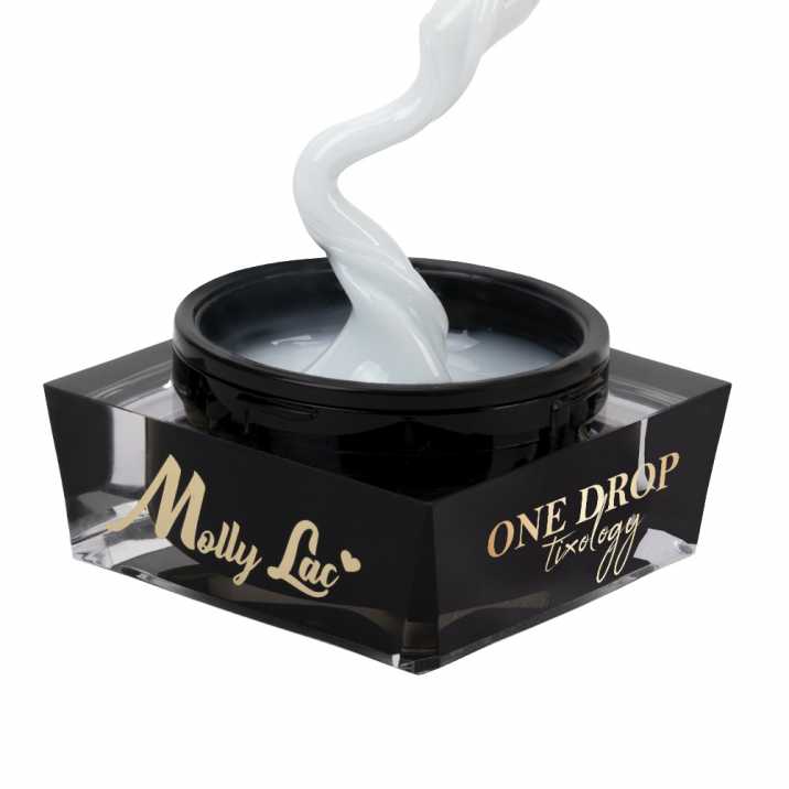 MollyLac One Drop Tixology Silky White builder gel 5 g
