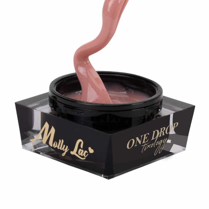 MollyLac One Drop Tixology Hot Latte gel de construction 15 g