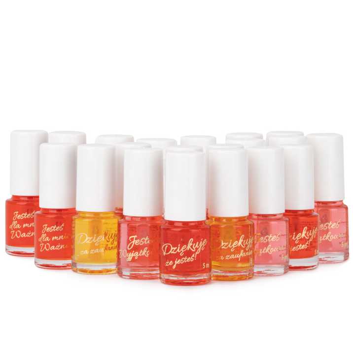 Pakiet oliwek okazjonalnych zapachowych z życzeniami 20 szt 5 ml