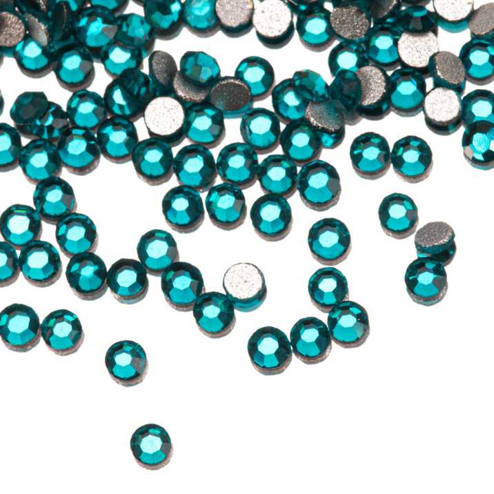 Cyrkonie a la swarovski - ss3 - blue zircon 1440 szt. Paczka