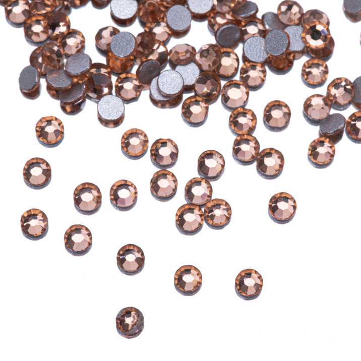 Cyrkonie a la swarovski - ss5 - light peach 1440 szt. Paczka