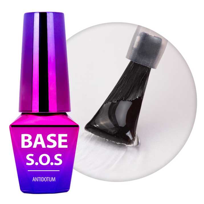 Baza kauczukowa S. O. S. rubber base MollyLac Clear 10g