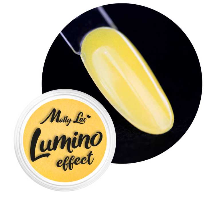 Pyłek do paznokci świecący w ciemności MollyLac Lumino Effect Nr 11