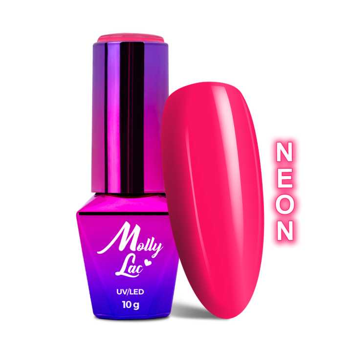 MollyLac inspired By you temptress vernis hybride Neon 10 g No. 52