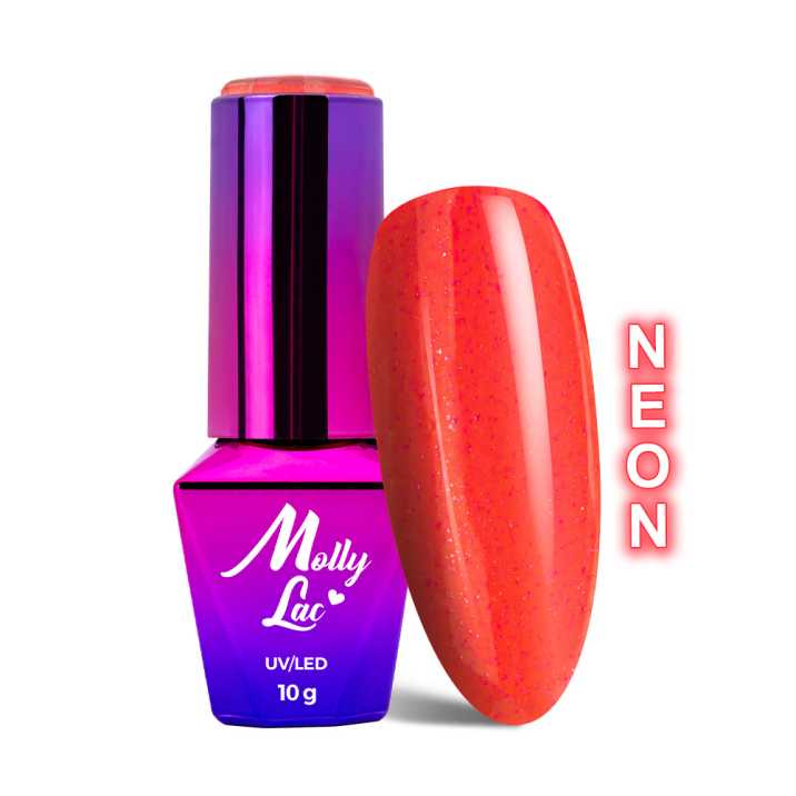 MollyLac vernis hybride glowing time Neon No 230 10 g