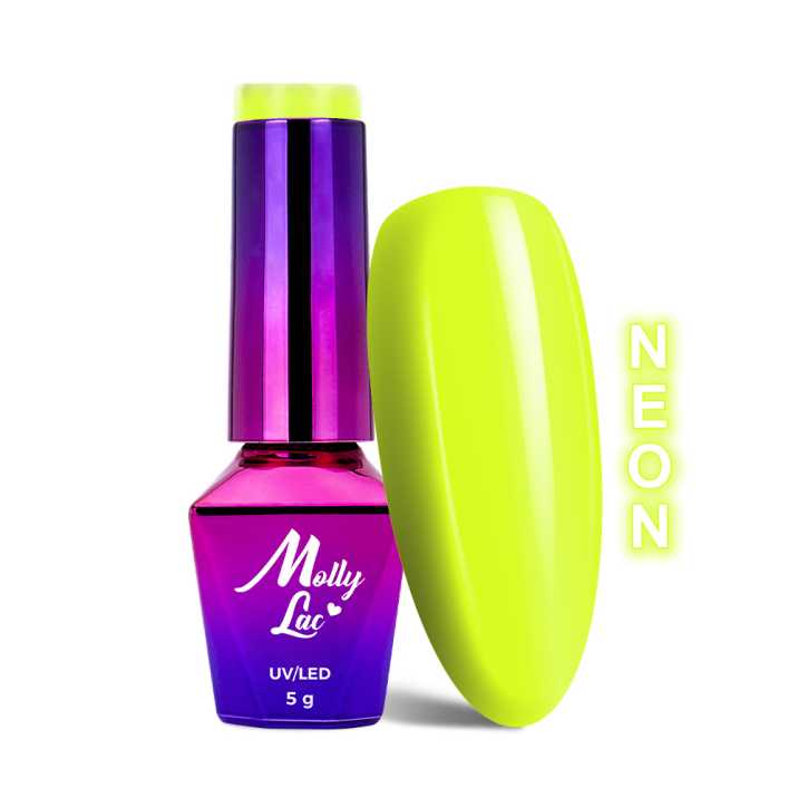 Hybrid Lacquer Molly Lac - Women in Paradise - The Coconut palms Neon 5g No. 73