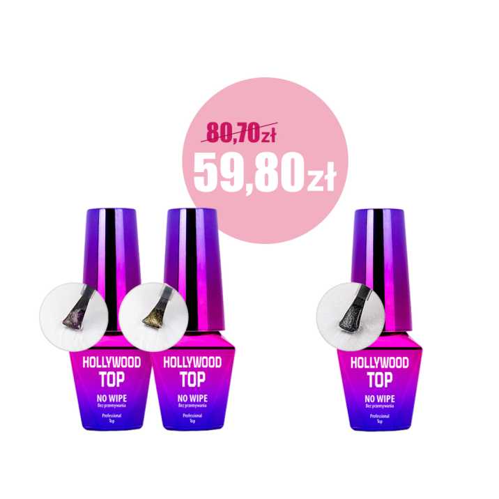 Top Hollywood 10 g 2 + 1 gratuit (Violet Show, Gold, Silver)