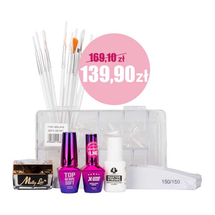 Set pour la méthode du gel - extension de la pointe