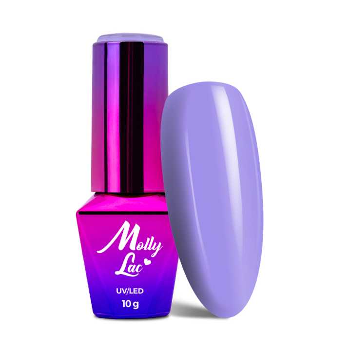 Lakier hybrydowy Molly Lac Glamour Women Violet Room 10 ml Nr 5