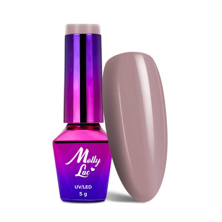 MOLLYLAC HYBRID LACQUER - DELICATE WOMAN - PLEASANT TO THE TOUCH 5g No. 63