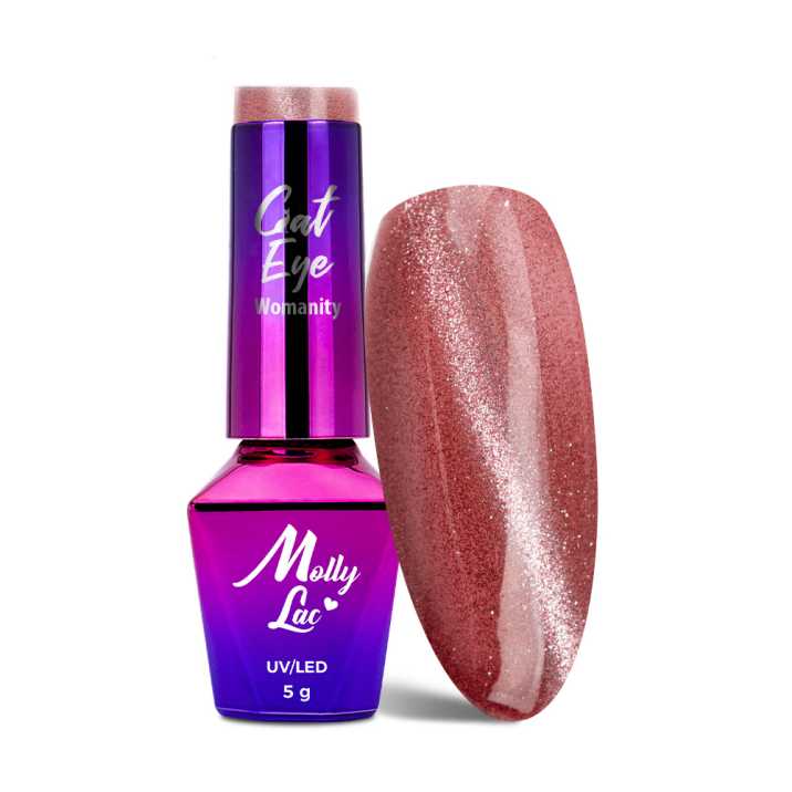 MOLLYLAC WOMANITY CAT EYES HYBRID LACQUER – KISSING 5 G No  440