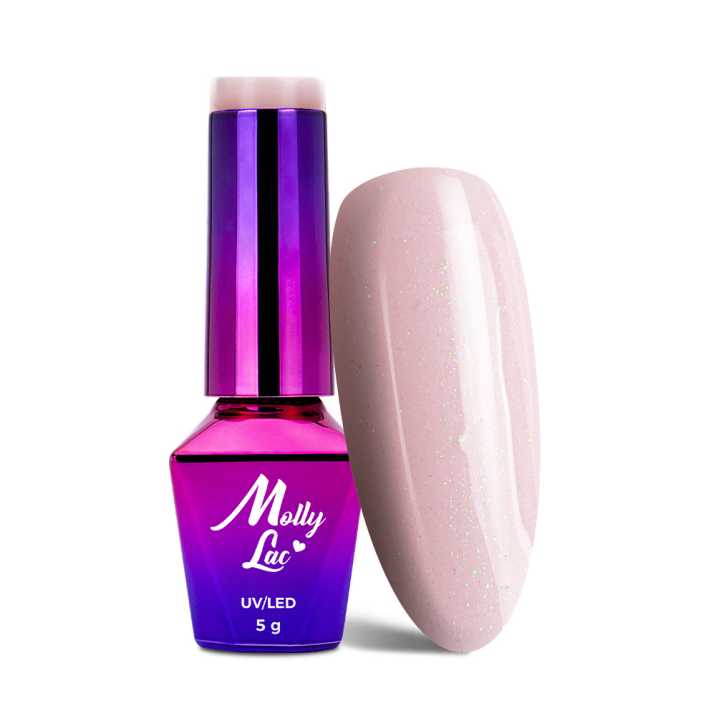 MollyLac Macarons Vernis hybride sucre rose 5 g No. 473