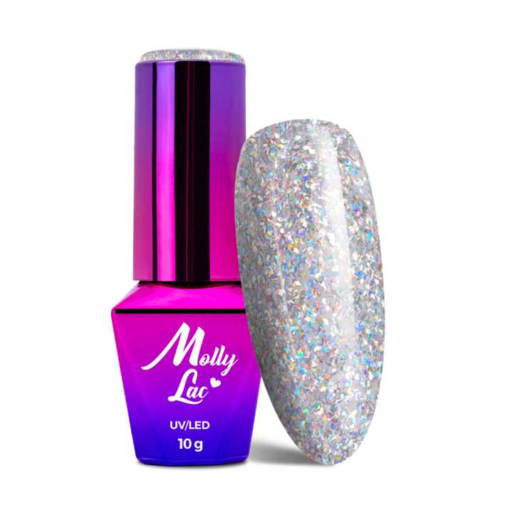 MollyLac Queens Of Life Vernis hybride Stardust 10 g No. 31