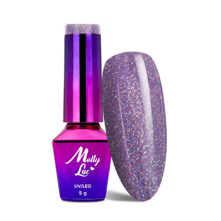 HYBRID LACQUER MOLLY LAC WINTER CRYSTALIZE BIRTHDAY GIRL 5 G NO. 224