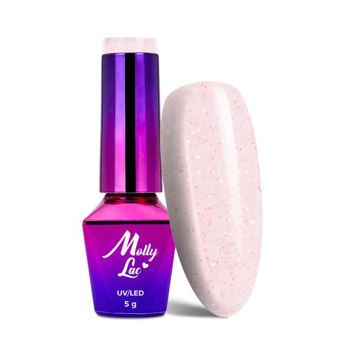 LAKIER HYBRYDOWY MOLLY LAC – MADAME FRENCH – LA ROSE 5ML NR 423