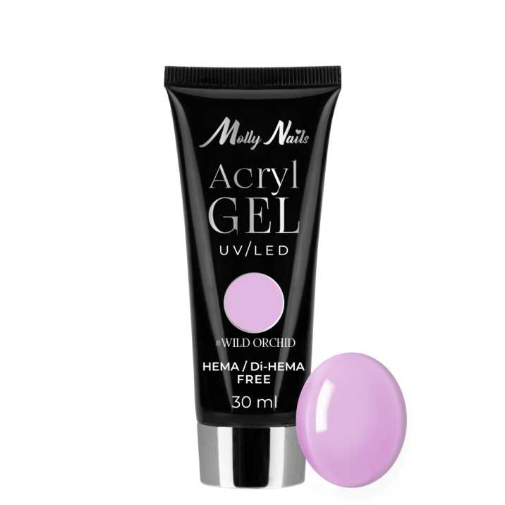 Acrylgel akrylożel budujący Molly Nails HEMA/Di-HEMA free Wild Orchid 30ml Nr 26