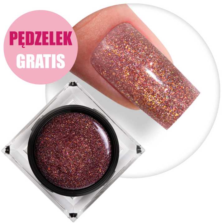 Żel do paznokci Shine on you Rusty Shine MollyLac HEMA/Di-HEMA Free 15g