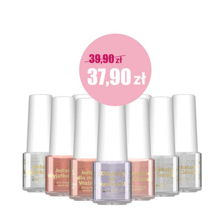 Pakiet oliwek okazjonalnych zapachowych z życzeniami 10 szt 5 ml