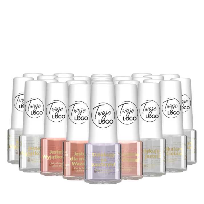 Pakiet oliwek okazjonalnych zapachowych z życzeniami i własnym logo 50 szt 5 ml