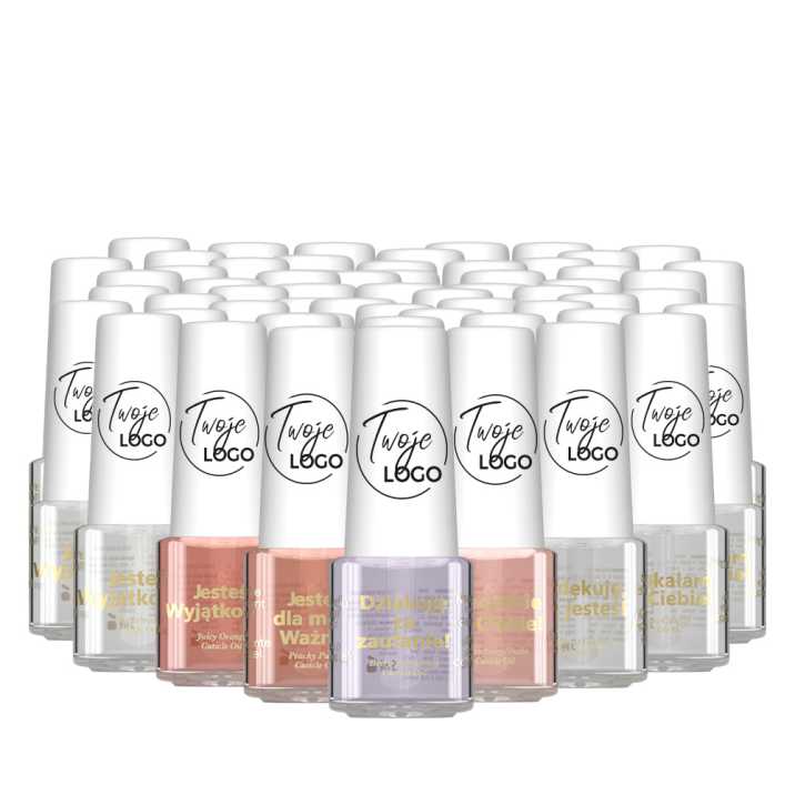 Pakiet oliwek okazjonalnych zapachowych z życzeniami i własnym logo 100 szt 5 ml