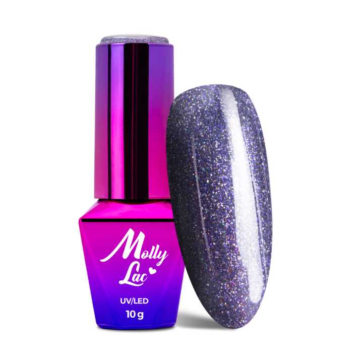 LAKIER HYBRYDOWY MOLLY LAC WEDDING DREAM & CHAMPAGNE  Spumante 10ML NR 387