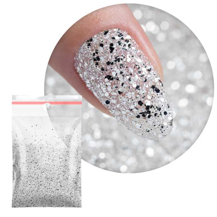 Pop-Up! Piegi Confetti Dropsy Kropki Kółeczka Princess Nails do zdobienia paznokci Nr 1 20g