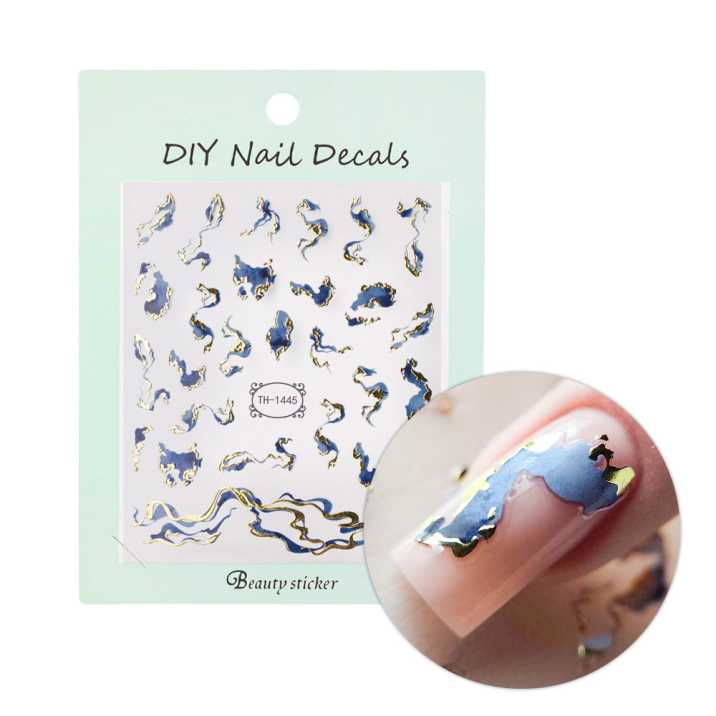 Naklejki do paznokci samoprzylepne wzory TH-1445