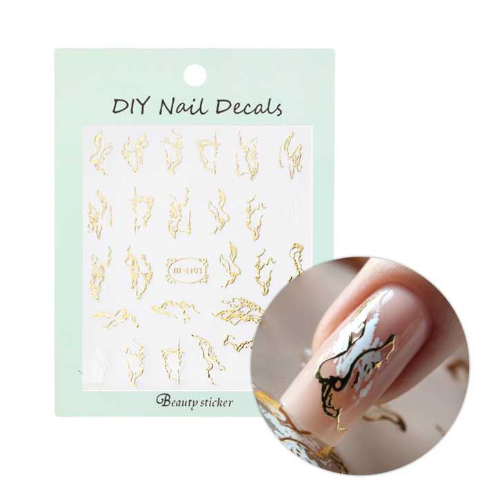 Naklejki do paznokci samoprzylepne wzory TH-1103