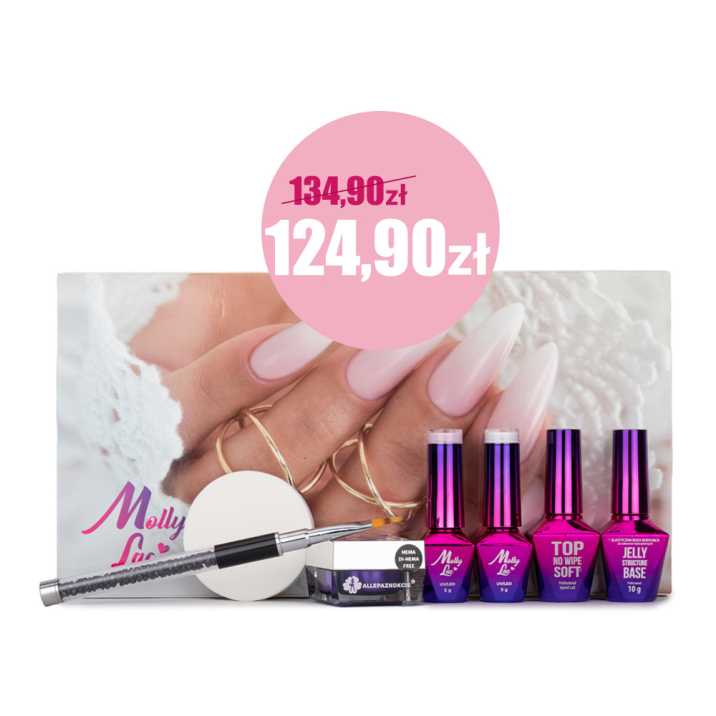 Zestaw hybrydowy z żelem sugar do zdobień BabyBoomer box