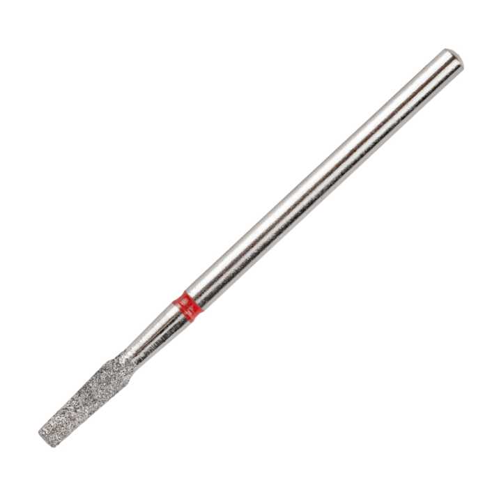 Frez diamentowy stożek ścięty czerwony delikatny