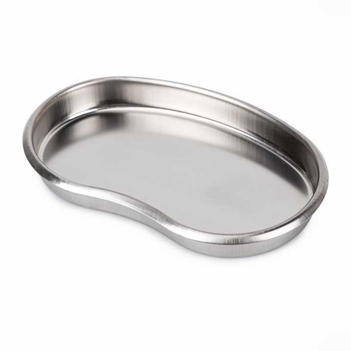 Metalowa tacka na narzędzia srebrna