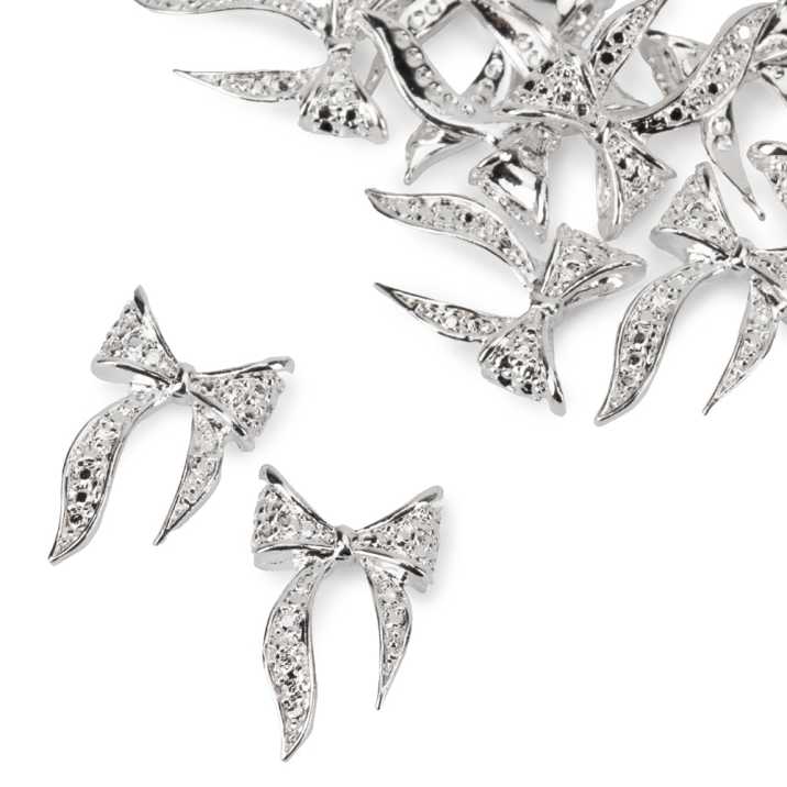 Ozdoby do paznokci kokardki 3D Molly Nails Nr 1 10 szt