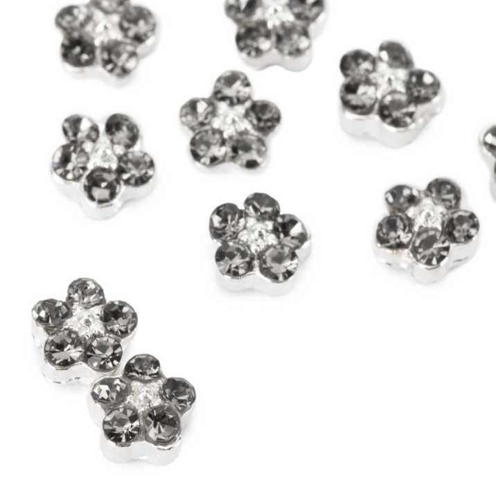 Ozdoby do paznokci kwiatki 3D Molly Nails K1126 10 szt