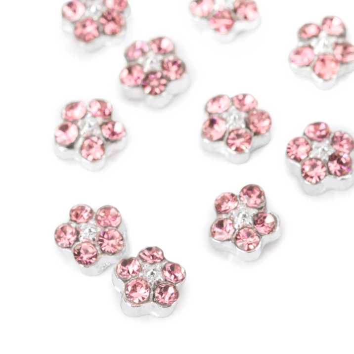 Ozdoby do paznokci kwiatki 3D Molly Nails K1123 10 szt