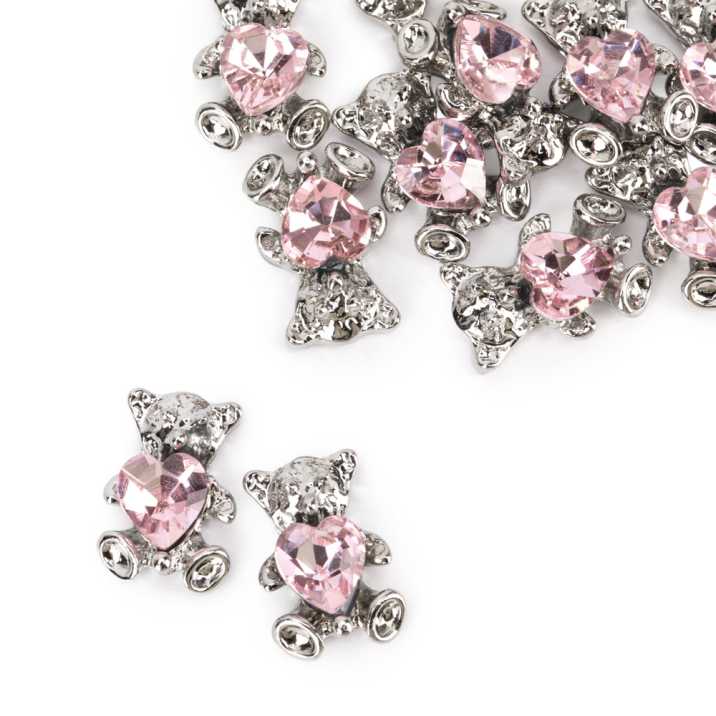 Ozdoby do paznokci misie 3D Molly Nails Nr 3 10 szt