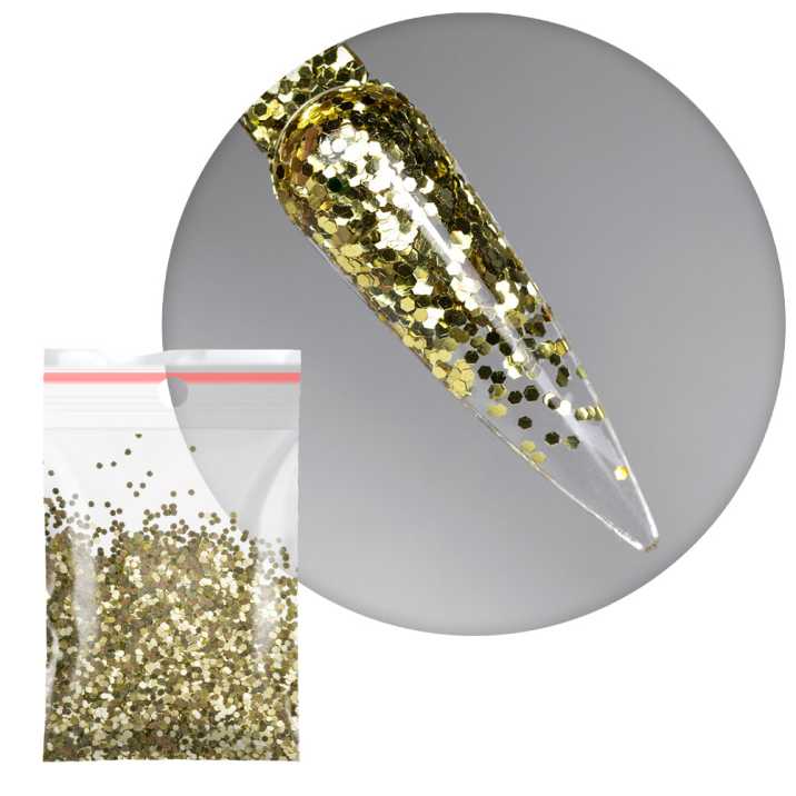 Ozdoby do paznokci Plastry miodu mini piegi jety Nr 2 5g