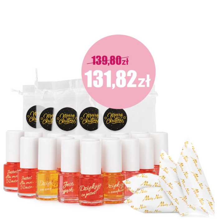 Pakiet oliwek okazjonalnych zapachowych z krówkami w ozdobnym woreczku 20szt 5ml