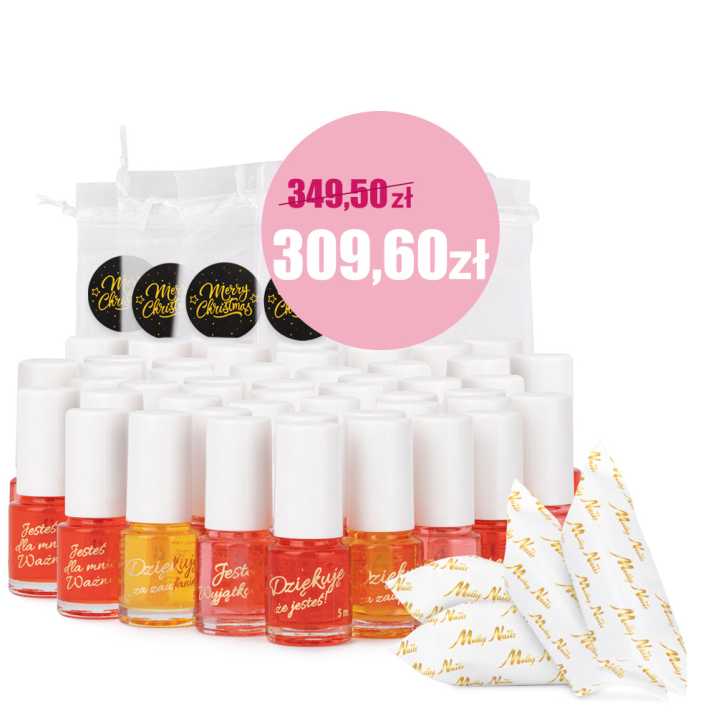 Pakiet oliwek okazjonalnych zapachowych z krówkami w ozdobnym woreczku 50szt 5ml