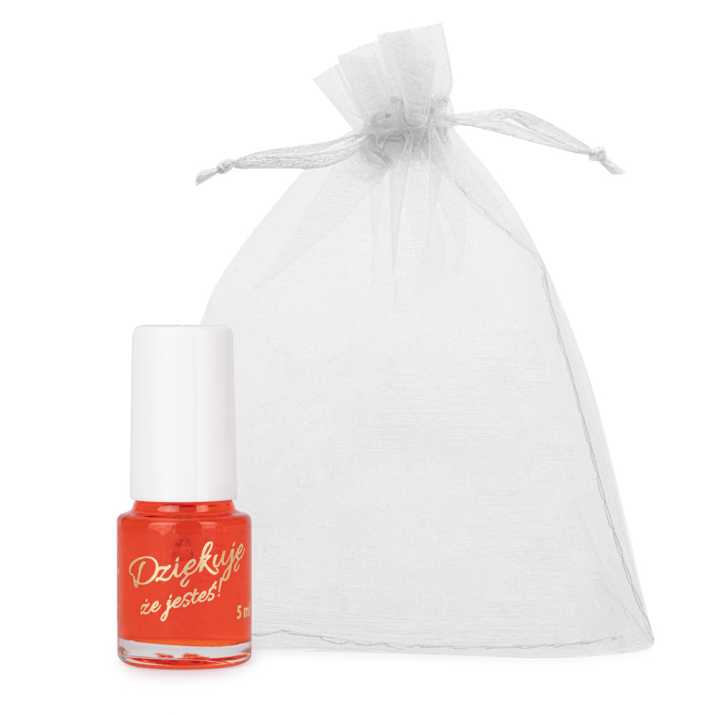 Oliwka okazjonalna do skórek i paznokci o zapachu czerwonego jabłka z woreczkiem 5 ml