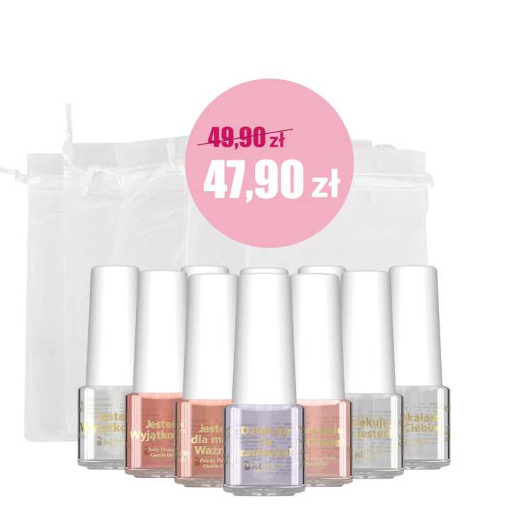 Pakiet oliwek okazjonalnych zapachowych z życzeniami i woreczkami 10 szt 5 ml