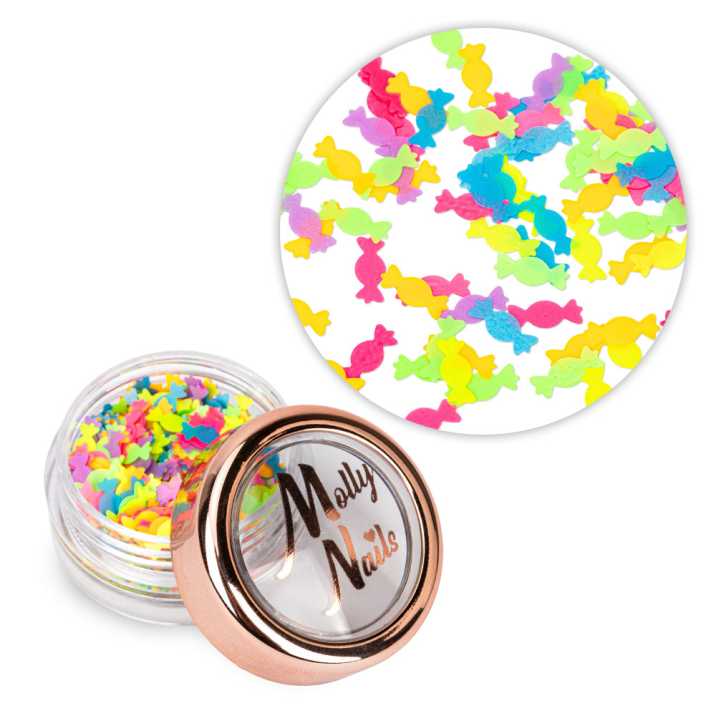Ozdoba do paznokci cukierki Molly Nails 2g