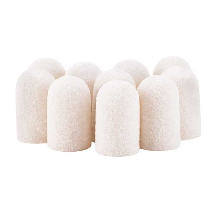 Kapturki do pedicure 7 mm gradacja 150 10 szt ABS Podo AlleMed Biały White